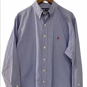 Polo Ralph Lauren Men's Long Sleeve, 17.5 34/35